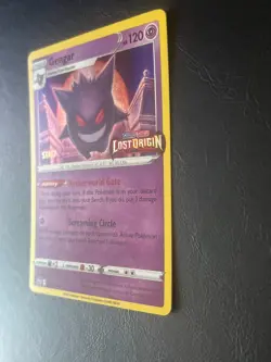 Pokemon Gengar STAFF SWSH241 Prerelease Holo Black Star Promo Lost Origin 241 NM - Image 3