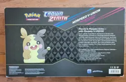 Pokemon TCG Crown Zenith Premium Play at Collection Morpeko V-Union Box 820650851810 - Image 2