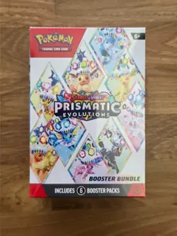 1x Pokemon TCG Prismatic Evolutions Booster Bundle NEW & SEALED - In hand - Image 3