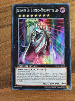 Yu-Gi-Oh! CT10-DE013 Nummer 88: Gimmick-Marionette Leo Super Rare NM - Image 1