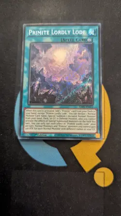 RA05-EN072 Primite Lordly Lode Secret Rare 1st Ed YuGiOh - Image 1