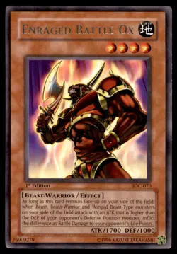 Yu-Gi-Oh! Enraged Battle Ox #IOC-070 1st Edition Near Mint - Image 1