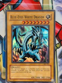 Blauaugiger w. Drache SKE-001 Super Rare Englisch Poor YUGIOH - Image 1