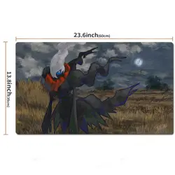 Darkrai Board Game Pokemon Table Playmat Card Play Mat TCG CCG Pad Mousepad - Image 2