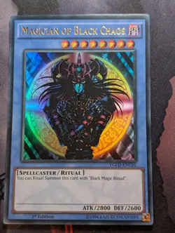 Yugioh - Magician of Black Chaos - Ultra Rare - YGLD-ENC01 - Yugioh TCG - Image 1