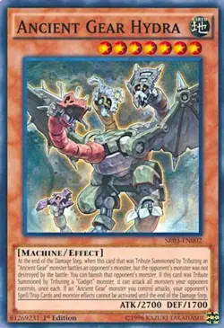 Ancient Gear Hydra - SR03-EN002 - Super Rare Yugioh - Image 1