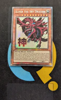 RA05-EN128 Slifer the Sky Dragon Variant Art Starlight Rare 1st Ed YuGiOh - Image 1