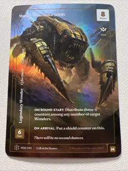 Wonders of the First Matter Eliminator 3000 Mythic FORMLESS FOIL CoTS - Image 1