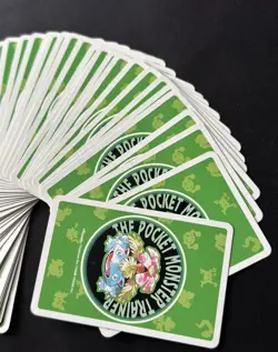 Japanese Pokemon Poker Playing Cards 1996 Green Venusaur include Charizard etc - Image 4