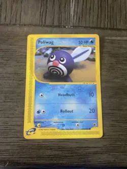 Poliwag 125/165 Common Expedition Base Set Pokemon NM Pokemon Card - Image 1