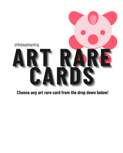 Pokemon Cards: ART RARES CHOOSE YOUR OWN! - Image 1