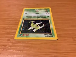 NEW POKEMON BASE SET 2 HOLO CARD #17 OF 130 "SCYTHER" - Image 3