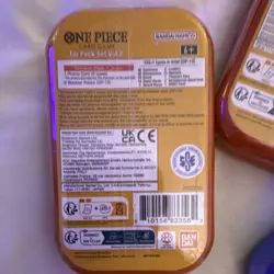 Bandai Namco One Piece Card Game Tin Pack Set Vol.2 Luffy Ace Sabo OP-13 - Image 4