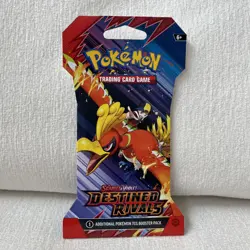 Destined Rivals Single Booster Pack SEALED Pokemon TCG Cards - Image 1