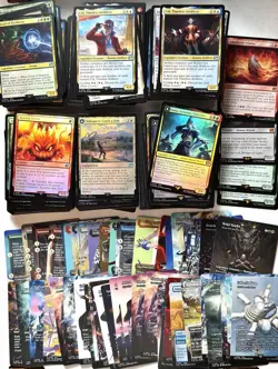 Universes Beyond Final Fantasy | 500+ Card Lot | Borderless Foil R/U/C M | Magic - Image 1