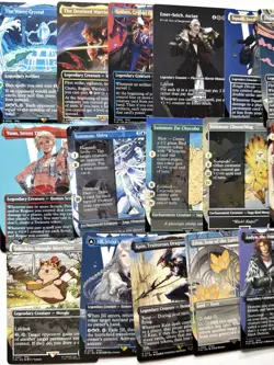 Universes Beyond Final Fantasy | 500+ Card Lot | Borderless Foil R/U/C M | Magic - Image 4