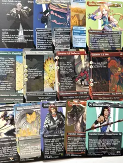 Universes Beyond Final Fantasy | 500+ Card Lot | Borderless Foil R/U/C M | Magic - Image 5