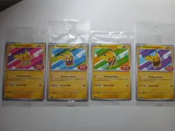 Pokemon Card Pikachu Batik Indonesia Journey Sealed Set (4) - Image 1