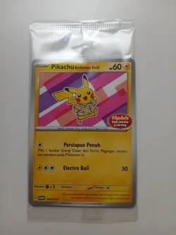 Pokemon Card Pikachu Batik Indonesia Journey Sealed Set (4) - Image 3