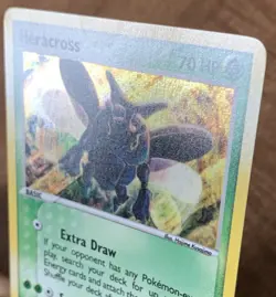 Pokemon Heracross 7/101 Holo Rare EX Hidden Legends 70 HP English 2004 Card - Image 3