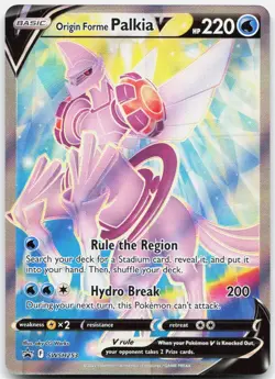 Origin Forme Palkia V Holo SWSH: Sword & Shield Promo Cards SWSH253 NM - Image 1