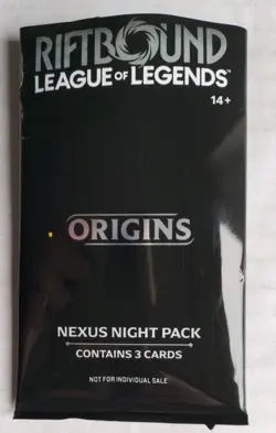 Riftbound TCG Origins Nexus Night Promo Cards x 3 including Rune - Image 5