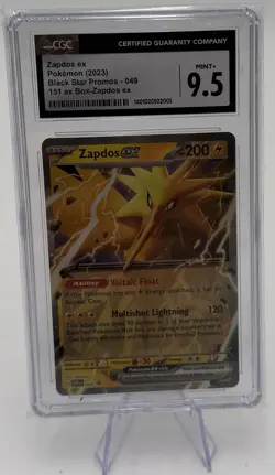 Zapdos ex 049 Sv: Scarlet & Violet Promo Cards Holo - Image 1