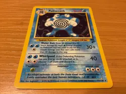 NEW POKEMON BASE SET 2 HOLO CARD #15 OF 130 "POLIWRATH" - Image 1