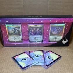 Magic: The Gathering My Little Pony Foil Set Rarity Nightmare Moon Twilight(NIB) - Image 1