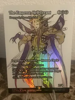 The Emperor, Hell Tyrant - Yawgmoth, Thran Physician, Final Fantasy (Foil Card) - Image 1