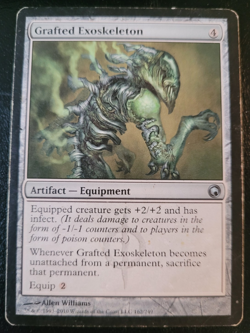 Grafted Exoskeleton Scars of Mirrodin Regular - Image 1