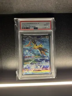 2023 Pokemon Japan SV2a 151 Special Art Rare #204 Zapdos ex PSA 10 GEM MINT - Image 1