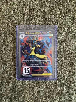 Pokemon TCG Mega Evolution Lucario EX 160/132 Full Art - Image 1