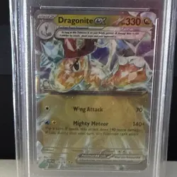 PSA 9 - 2023 POKEMON OBF EN DRAGONITE ex 159/197 - Image 2