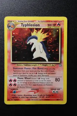 Pokemon Card - Typhlosion 18/111 Neo Genesis Holo Rare Ungraded - HP - Image 1