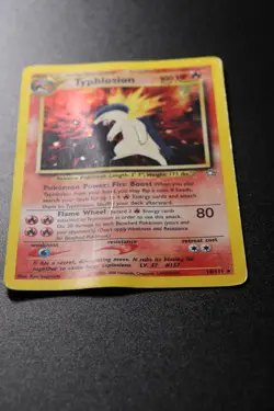 Pokemon Card - Typhlosion 18/111 Neo Genesis Holo Rare Ungraded - HP - Image 2