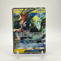 Tapu Koko GX - 47/145 - Pokemon Guardians Rising Sun & Moon Ultra Rare Card NM - Image 1