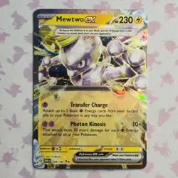 Mewtwo ex 058/182 Double Rare Paradox Rift Pokemon TCG - Pack Fresh Near Mint NM - Image 1