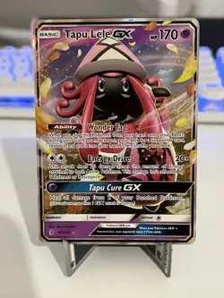 Pokemon Tapu Lele GX 60/145 Ultra Rare SM Guardians Rising Near Mint - Image 1