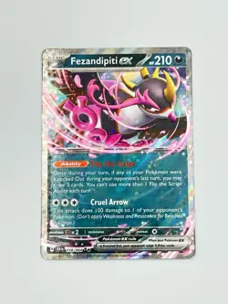 Fezandipity ex 038/064 Double Rare Pokemon TCG Card Shrouded Fable 💎 - Image 1
