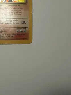 CHARIZARD 4/102 HOLO RARE BASE SET UNLIMITED POKEMON HP- - Image 5