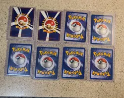 Vintage 8-Card Pokemon Lot - Jungle Wigglytuff HOLO (LP/MP) - Team Rocket & Japa - Image 2