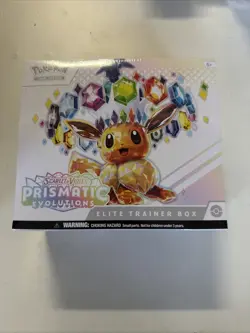 Pokemon Prismatic Evolutions Elite Trainer Box ETB Factory Sealed - Image 1
