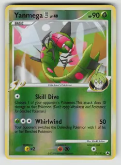 Yanmega E4 37/111 Rare Rising Rivals Pokemon Reverse Holo vLP - Image 1