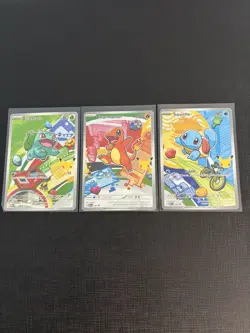 Pokemon TCG First Partner Series 1 Bulbasaur 037 Charmander 038 Squirtle 039 - Image 1