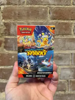 Pokemon TCG Surging Sparks Booster Bundle Brand New Sealed | 6 Booster Packs - Image 1