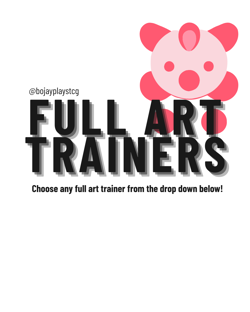 Pokemon Cards: FULL ART TRAINERS CHOOSE YOUR OWN! - Image 1