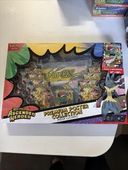 Pokemon Prem. Poster Collection Mega Lucario Ascended Heroes Box - Image 1