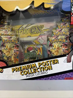 Pokemon Prem. Poster Collection Mega Lucario Ascended Heroes Box - Image 2