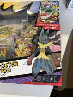 Pokemon Prem. Poster Collection Mega Lucario Ascended Heroes Box - Image 3